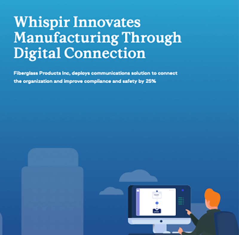 Cover image for Whispir Innovates Manufacturing Through Digital Connection