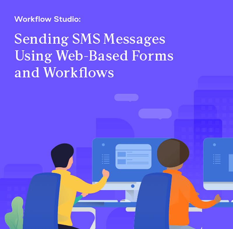 Cover Image - Sending SMS Messages Using Web-Based Forms and Workflows
