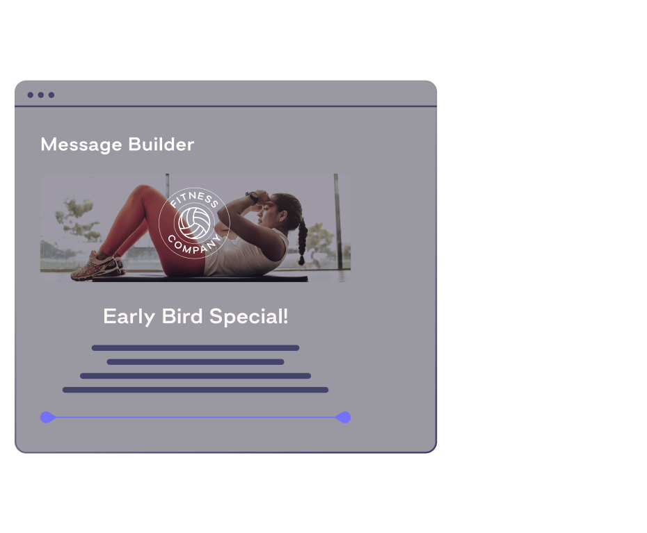 Message builder screen