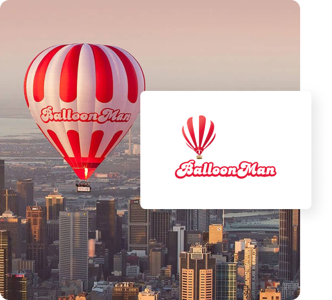 Balloon Man Customer Stories Logo