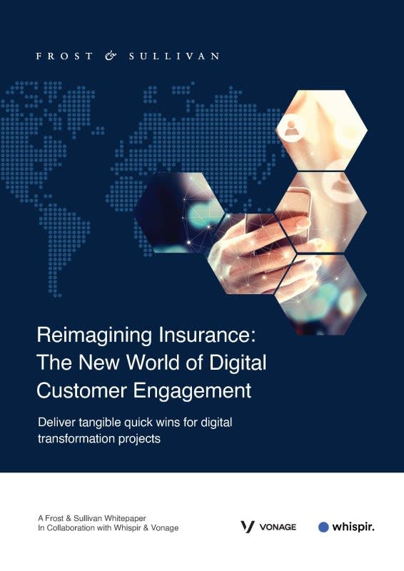 Cover - Frost White paper Reimagining Insurance
