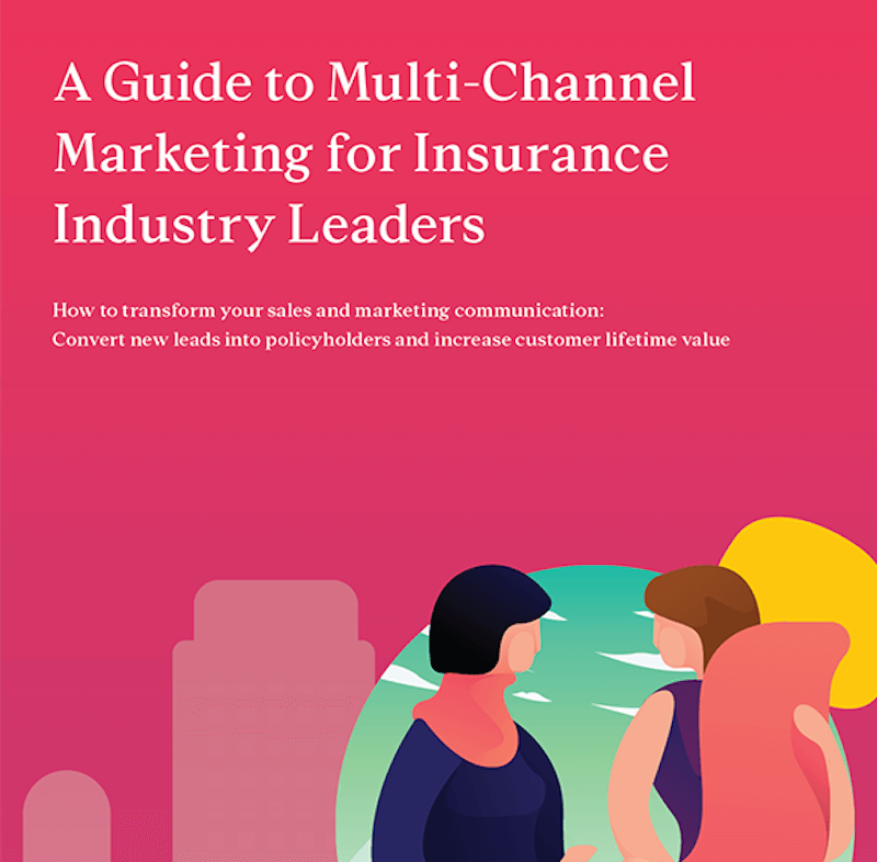 Cover image for resource - A Guide to Multi-Channel Marketing for Insurance Industry Leaders