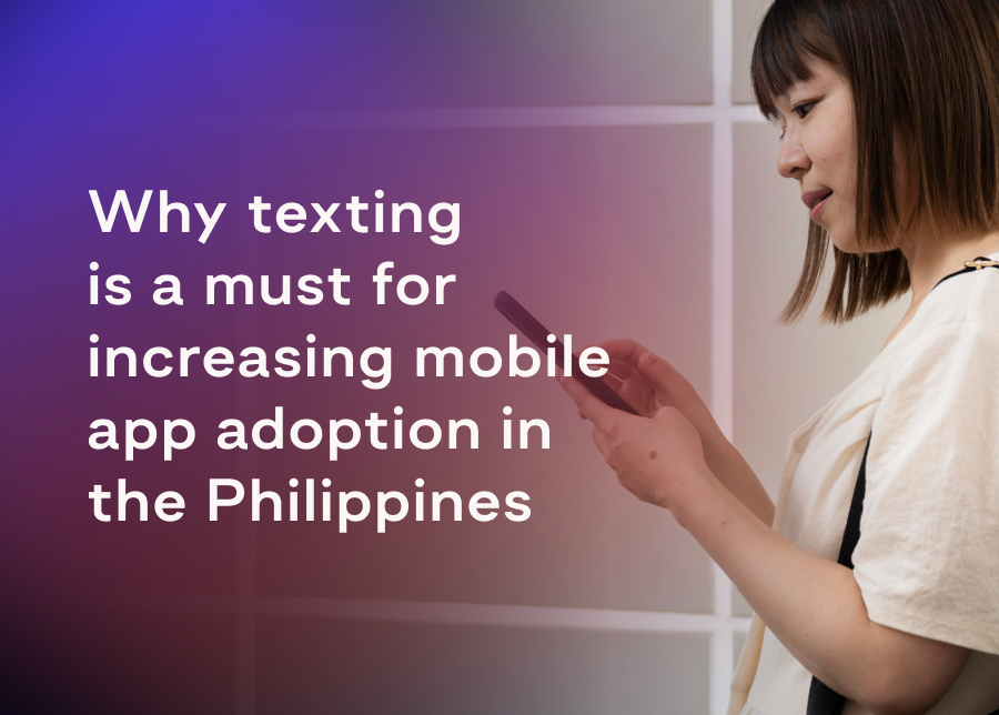 mobile app adoption receive sms automated text message