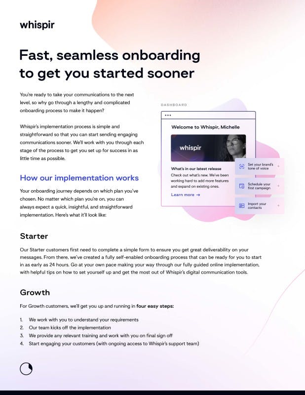 Cover - Fast Seamless Onboarding