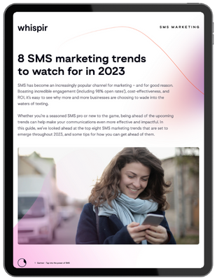 Image of 2023 SMS marketing trends