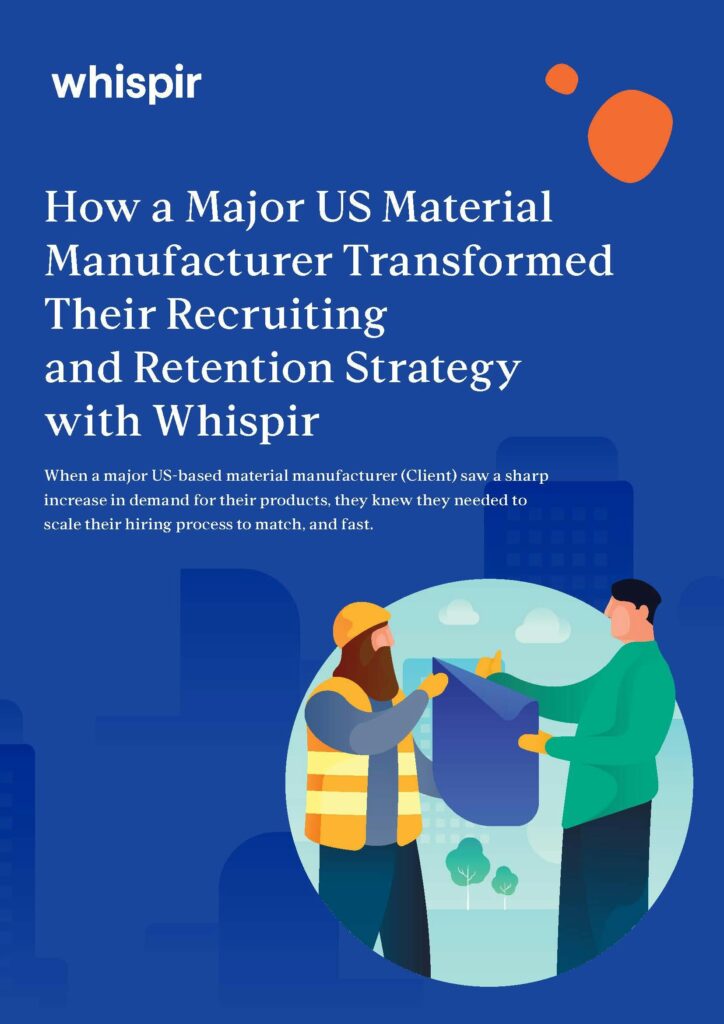 Material manufacturer case study