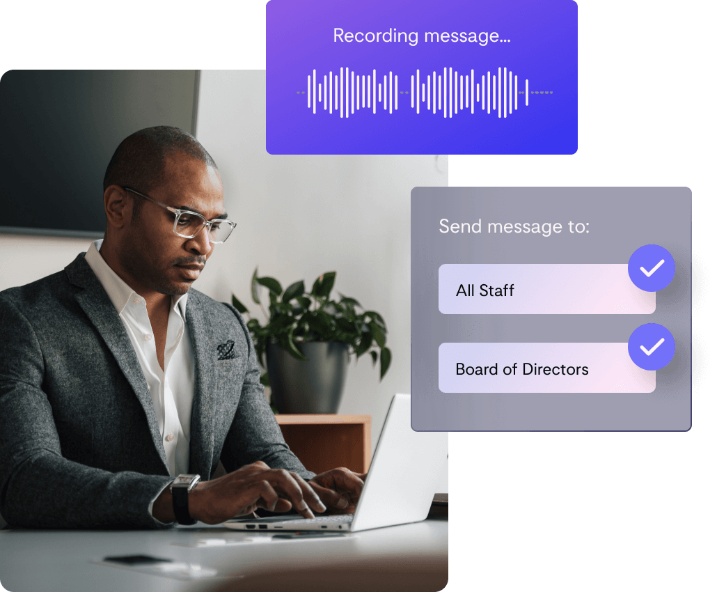 Voice communication hero banner