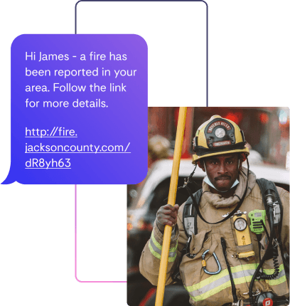 A fire man