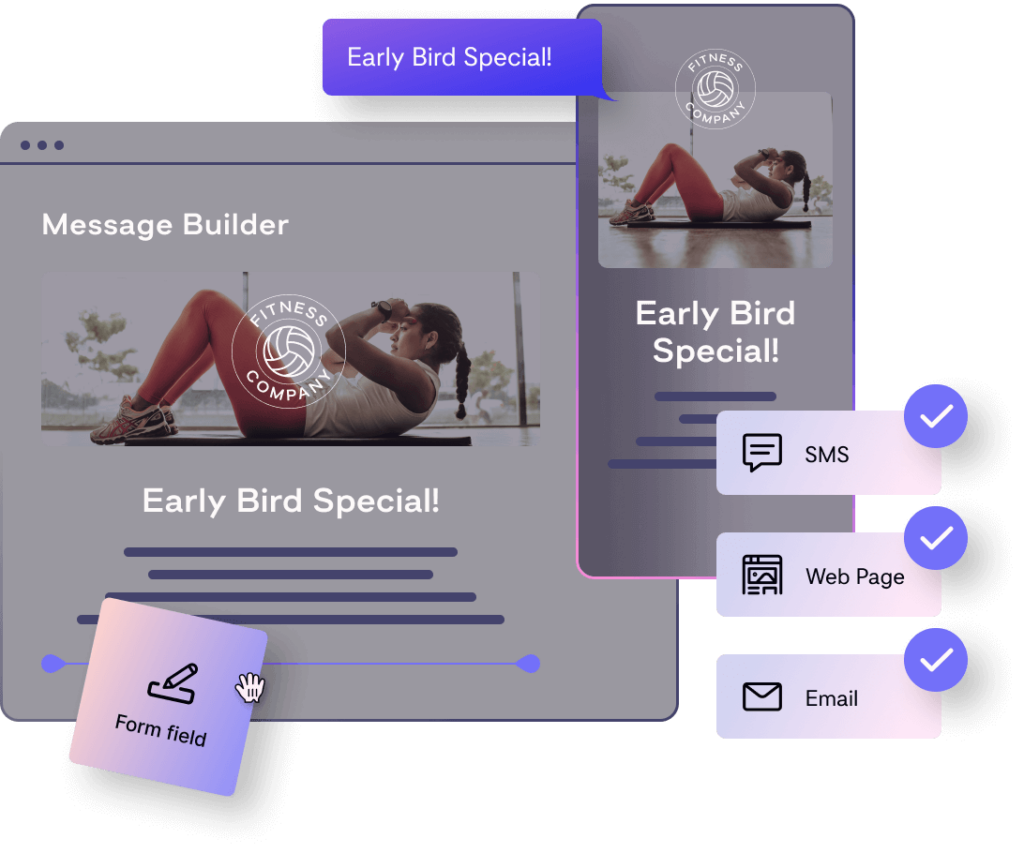 Text Message Marketing Solutions | Whispir Message Builder